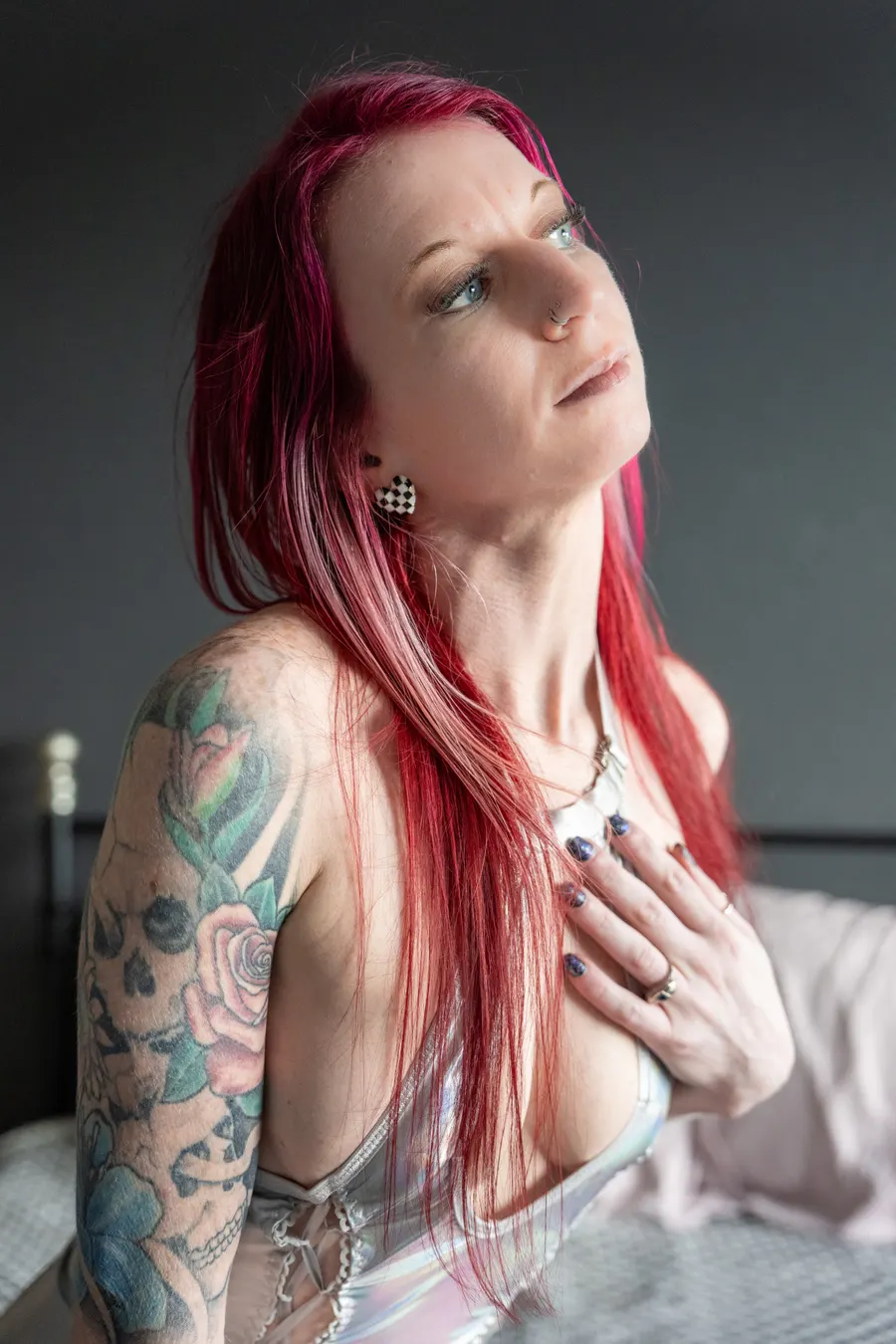 Boudoir portrait