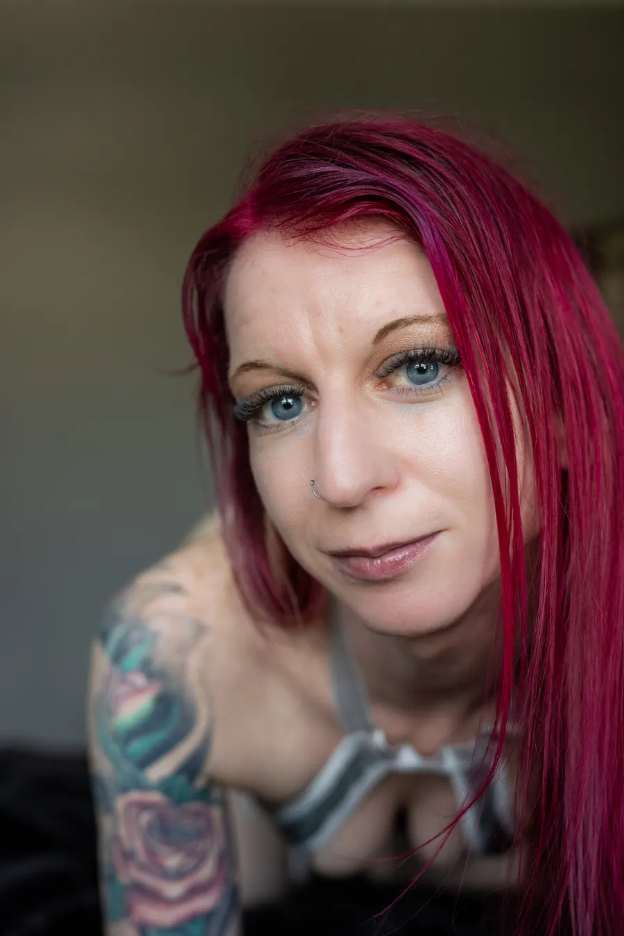 Boudoir portrait